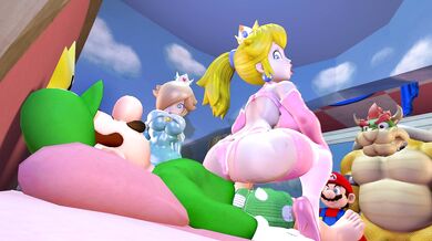 - Peach F*cking a Monster