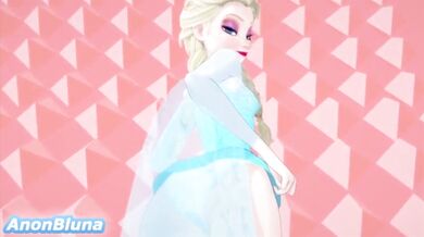 Frozen Elsa's Orgy Adventure in 3D