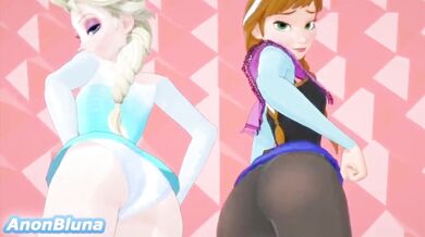 Frozen Elsa's Orgy Adventure in 3D