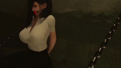 Bondage Prison Babe Tiffa Gets Horny Behind Bars!