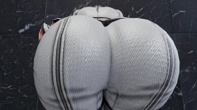 The wolf with a passion for twerking has the ass of a goddess, and her name is Kishi.