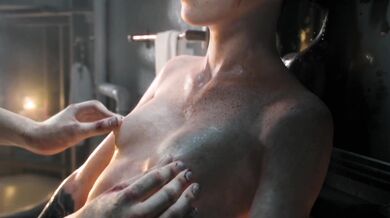 Ellie's Naked 3D Standing Sex in Drills Studio