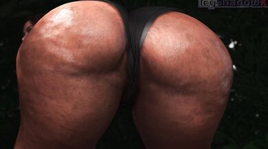 Lara's Booty Banged Hard: The Icy Shadow Edition