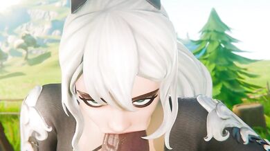 Cum-guzzling slut Clara deepthroats a BBC while riding the J Top.