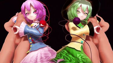 Sexy Komeiji Sisters Fucked Hard and Ready for More!