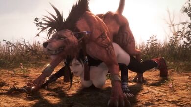 Nude Tifa x Red XIII - Noname55's Uncensored Delight
