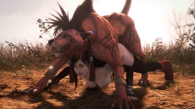 Nude Tifa x Red XIII - Noname55's Uncensored Delight