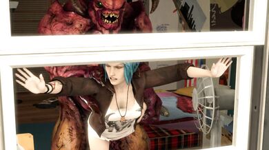 Horny Chloe Gets Taken by Monsters in 'Monsterfied Slideshow' | Latest LaCroix SFM Porn!