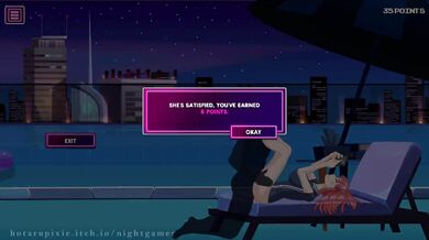 Sleeveless Naughty Night with the Gamers