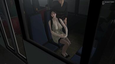 Aboard the Vambus, a seductive attendant offers special services to passengers seeking a little extra pleasure on their journey.