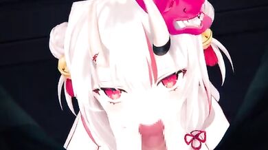 Robin's Hentai Nipple Sucking in Hololive with Ayame!