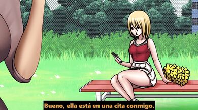 ¡Ymir anally penetrated in Spanish fan sub!