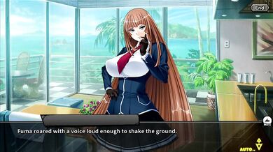 Asian Cutie Gets Pounded by Monsters in Taimanin RPGX