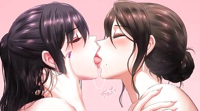 Mouth Fucking Miyu and Eriko's Lesbian Love Affair (Infinite Loop)
