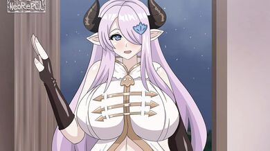 Granny's Big Blue Balls: Neo Reptar Fucks Narmaya Hard