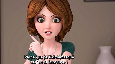 Aunt Cass's Nasty Tagging Completed in French [Redmoa]