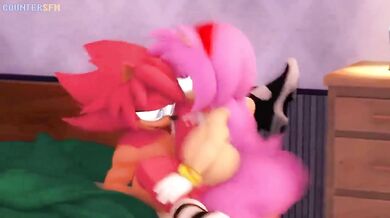 Amy's Futanari Fuck Session with a Dude