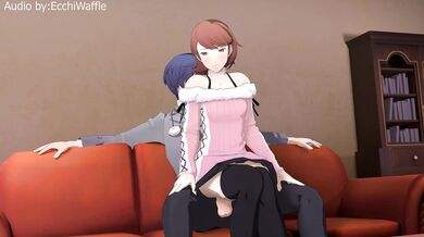 Horny Yukari Gets Pounded in the Dorm on a Rainy Night