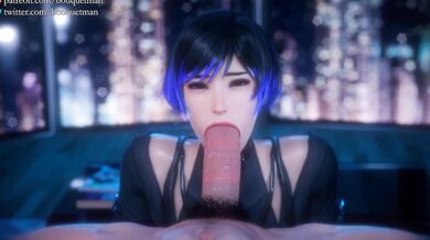 Reina's Wet and Sticky Honey Playtime in Tekken 8