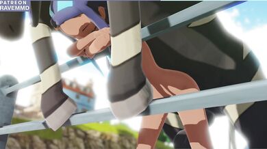 Fucking Nessa and her Zebstrika in RaveMMD Porn Video