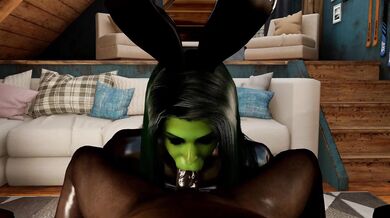 Black Beast's Cock-worshipping Bitch