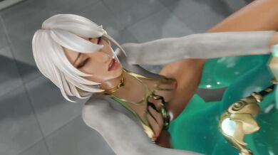 Lustful Ares Fucks Hot Farmer's Daughter in the Barn - No Waste!