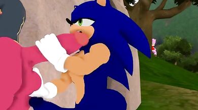 Amy's Cuckolding Adventure with Sonic the Hedgehog
