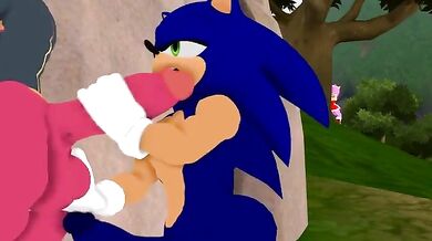 Amy's Cuckolding Adventure with Sonic the Hedgehog