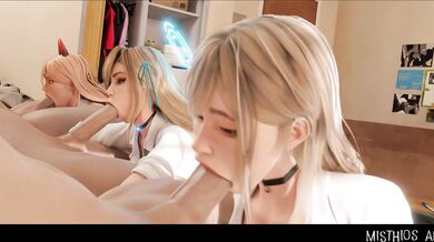 Asuna's Powerful BJ: White Misthios' Delight