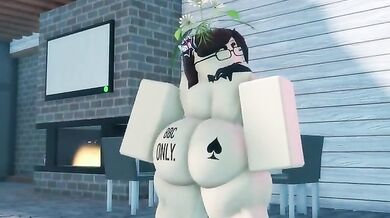 Big Boobs and Ass Displayed by Roblox Babe