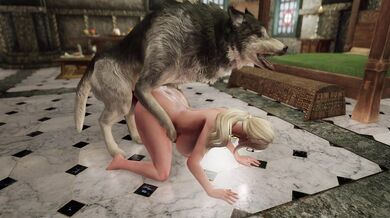 Wild Husky Pounds Elf's Tight Hole