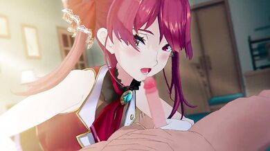 Hentai Marine Hololive with Robin 00.