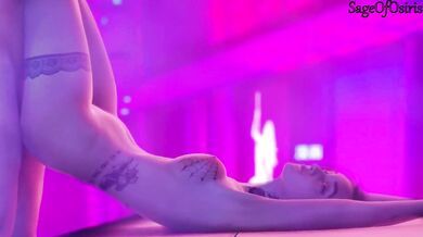 'Satisfying Judy Alvarez with a Thighjob while the Sage of Osiris Watches'