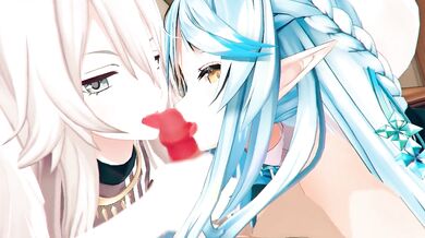 'Hentai Yukihana, Lamy and Shishiro Botan enjoy a steamy threesome in Hololive with Robin00!'