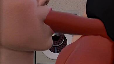 MamaMia's Rough Animation Teaser with Huge Boobs and Wet Pussy Squirting Action