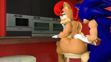 Amy's Hot Lesbian Threesome with Sally and a Lucky Cock