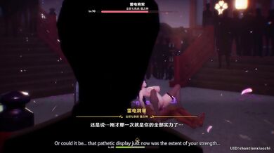 Busty Ninja Chick Fucks and Slays in 1440p HD!