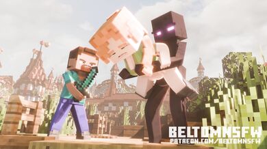 Alex's Enderman Encounters with Steve: A Hentai Porn Adventure