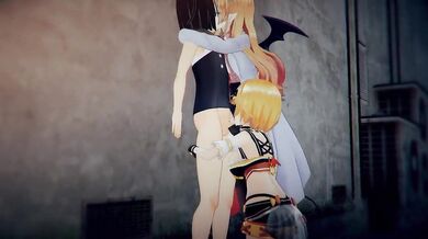 'Yozora, Mel and Yuzuki - Choco Hololive (Robin00)'