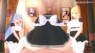 Sexy Maids in a Drunken World: Kono Subarashii Sekai ni Shukufuku o!