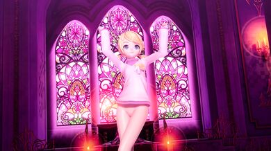 A Naked Rin Serenades with a Barely-There Cover