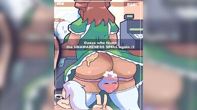 Unfortunately, Shade was hit with an awareness-removing curse and couldn't feel anything as he engaged in a steamy hentai encounter.