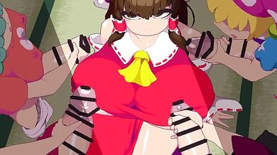 The Trapdoor to Heaven: Reimu and the Bukkake Brigade