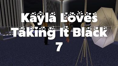 Black Dick for Kayla's Tight White Cunt - 7 Inches Long