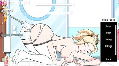 Mercy's Double Donged Orgy at the Anal Palace