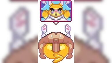 Renamon's Tight Ass Gets Brutalized by an Evil Intruder