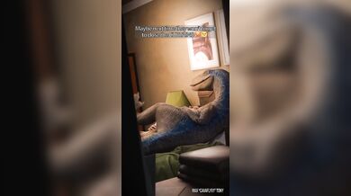 Fantasy comes true for two sexy women and their blue-haired lover (Starring Blue)