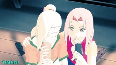 'Sexy Ninja Schoolgirls: Blowjob Exam!'