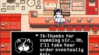 Underling Unloading on a Tiny Penis: Undertale