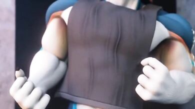 Megan the Geordie Muscle Goddess Explores Her Infinite Cum Potential with Growing Cock Animation!